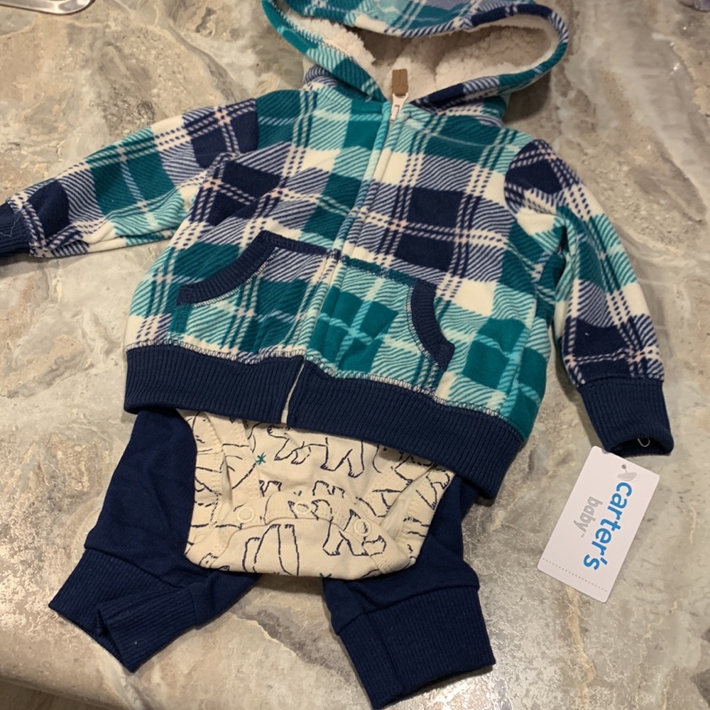 3 piece outfit for baby NWT